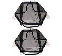 VICASKY 2pezzi Cuffie per Parrucche in Rete Traspirante Cappelli per Parrucche Elastici Creativi Cuffie per Cura dei Capelli Nere