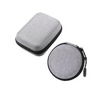 VICASKY 2pezzi Custodia per Microfono Wireless Borsa per Auricolari Cavi USB Organizzati Design Compatto Chiusura Cerniera per Accessori Elettronici