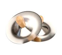 VICASKY 2pezzi Cymbali Mano Legno Per Strumenti Musicali e Performance Di Danza Percussione e Adattabilità Musicale