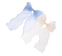 VICASKY 2pezzi Fiocco per Capelli Grazioso Fermaglio Fiocco Colore Delicato Materiale Sicuro Non Sbiadisce Non Si Deforma per Compleanni Balli di Fine Anno Feste e Altre Occasioni