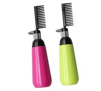 VICASKY 2pezzi Flaconi Applicatori Per Tinture Per Capelli Pettine Removibile Strumenti Per Saloni e Professionisti Bottiglie Di Plastica Resistenti Per Colorazione Capelli