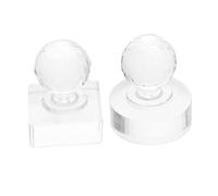 VICASKY 2pezzi Kit Strumenti Per Ombretto Diy Per Ombretto Stampo Per Blush e Highlighter Strumento Per Riparazione e Applicazione Polvere Compatibile Con Ombretti Blush e Brow Powder