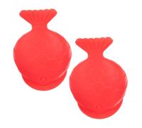 VICASKY 2pezzi Macchina Per Rimpolpare Le Labbra in Silicone Forma Di Pesce Dispositivo Per Labbra Carnose Riutilizzabile Aspirazione