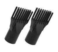 VICASKY 2pezzi Pettine Piccolo per Asciugacapelli Accessorio per Asciugacapelli Ugello per Pettine per Professionale Strumento per Styling Sostituzione Ugello