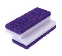 VICASKY 2pezzi Pietra Pomice per Piedi Scrub Pedicure Rimozione Calli Strumento Esfoliante Dura Morta Blocco Cura Piedi Naturale