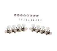 VICASKY 2pezzi Piroli Per Chitarra e Mandolino Meccaniche Di Accordatura e Colore Mica Pulsante Rotondo Adatte Per Chitarra Elettrica Corpo in Metallo Resistente Ricambio Essenziale Per Ve