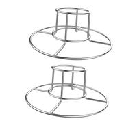 VICASKY 2pezzi Pollo per Arrostire Pollo Pratica per Piatto per in Acciaio Inossidabile Resistente e Durevole per Barbecue