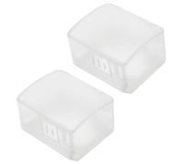 VICASKY 2pezzi Protezione Sicura Per Manopola Porta Ragazzo Ragazza Ragazza in Abs Adesiva Anti-lock Blocca Serrature Per Casa Child Safety Lock Cover