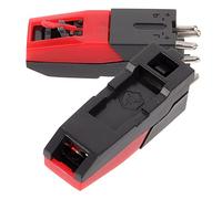 VICASKY 2pezzi Puntina Per Giradischi in Plastica Di Puntina Per Giradischi Accessorio Per Sostituzione Per Di