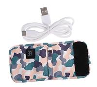 VICASKY 2pezzi Scaldabiberon Portatile Usb Per Riscaldamento Efficiente Camouflage Per Uscite Design Multi-funzionale e Riutilizzabile Mantiene Latte Fresco e Caldo