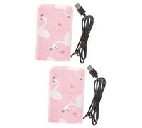 VICASKY 2pezzi Scaldabiberon Usb Portatile Termico e Resistente Per Riscaldamento Bottiglie Per Ragazzo Ragazza Viaggio e Movimento Conservazione Del Calore Prolungata Compatibile Con