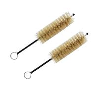 VICASKY 2pezzi Small Cleaning Brush for Saxophone and Trumpet Multipurpose Wind Instrument Cleaner Tool for Beginners