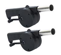 VICASKY 2pezzi Soffiatore Per Manuale e Soffiatore d Aria Per Fuoco Utensile Per Cucinare Barbecue All Aperto Realizzato in Plastica e Ferro Di Pratico Per Uso All Aperto