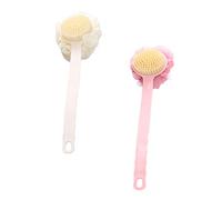 VICASKY 2pezzi Spazzola da Bagno Manico Scrubber per Schiena Corpo Pulizia del Corpo Prodotti per Bagno Sospesi