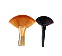 VICASKY 2pezzi Spazzola Morbida per Pulizia di Capelli da Salone Setole Morbide per Rimuovere Capelli Polvere e Detriti per Barbieri e Uso Domestico Leggera e Portatile Resistente e Durevo