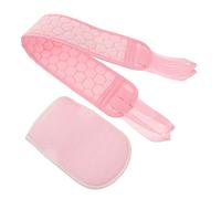 VICASKY 2pezzi Spazzola Per Schiena Fascia Esfoliant Bagno Asciugamano Da Bagno Guanti Esfolianti Per Doccia Cinturino Resistente Rimuove La Morta e Offre Massaggio Facil Pulire Appendere