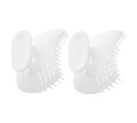 VICASKY 2pezzi Spazzola per Shampoo in Silicone Esfoliante per Capelluto Strumento Pervare i Capelli Sotto la Doccia per Pulizia Profonda del Capelluto per Uomini e Donne