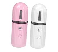 VICASKY 2pezzi Spruzzatore Idratante Leggero Portatile Per Viso Pratico Nebulizzatore Multifunzionale Per Viso Aiuta Ad Ammorbidire La Secca e Respirare Aria Pulita