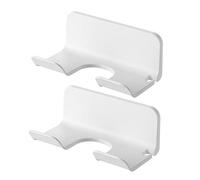 VICASKY 2pezzi Supporto Adesivo Da Parete Per Asciugacapelli Realizzato in Materiale Di Offre Un Supporto Sicuro e Stabile Non Adatto Al Contatto Acqua Installalo Luogo Asciutto