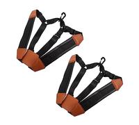 VICASKY 2pezzi Tracolla per Sassofono Cintura Portatile per Sassofono Accessorio per Materiale Traspirante Assorbe Sudore Facile da Usare Tampone di Decompressione Facile da Trasportare Pi