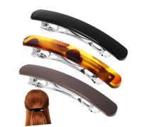 VICASKY 3 fermagli per capelli alla moda, grandi con colori alla moda, piccoli scatti, tre fermagli volumizzanti per capelli, in acciaio inox