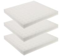 VICASKY 3 Fogli Spugne Idroponiche per Semina Blocchi Sponge Quadrati Senza Terra Trays Resistenti per Coltivazione Vegetale Interna e Serra Substrato Traspirante e Idratante per Piantine