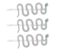 VICASKY 3 forcine per capelli a forma di serpente, per capelli leggeri e stabili, per stili di capelli per fidanzate e speciali