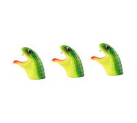 VICASKY 3 manichini in gomma a forma di serpente realistico per giochi di ruolo, giocattolo educativo per ragazze e adulti, per feste, narrazione e teatro delle bambole