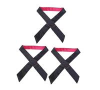 VICASKY 3 nastri di raso multifunzionali pezzi e fascia per capelli maschera per gli occhi, cintura da polso e più durevole e leggero per stili