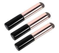 VICASKY 3 pennelli per labbra in silicone per rossetto, riutilizzabili, per lucidalabbra e correttore, design ergonomico, portatile, per casa o in viaggio