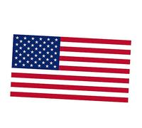 VICASKY 3 pezzi, bandiera americana in poliestere, resistente alle intemperie, per occasioni patriottiche e decorazione esterna. Supporta le tradizioni statunitensi