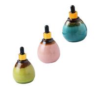 VICASKY 3 Pezzi Bottiglia Di Contagocce Per Vaso D'olio Essenziale Sub Bottiglie Di Profumo Distributore Flaconi Contagocce Per Olio Essenziale Pipetta Contagocce Ceramica