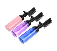 VICASKY 3 Pezzi bottiglia di schiuma pompa tinta per flacone applicatore per radici Strumenti da colorare per bottiglie per colorare i plastica