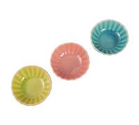 VICASKY 3 Pezzi Ciotolper Maschere Facciali e Miscelazione Essenziali e Resistente Colori per Estetiste e Spa
