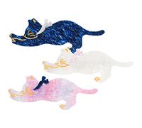 VICASKY 3 Pezzi Clip per Acrilico Anatra per Donne e Accessori per Cat Hair Decorazione per Strumento Stile Colori