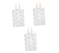 VICASKY 3 Pezzi Confezione Di Salviette Umidificate Organizer Per Schienale Del Sedile Dell'auto Tessuto Asciugamano Coperchio Borsa Distributore a Cremagliera Porta Carta Beige Cotone