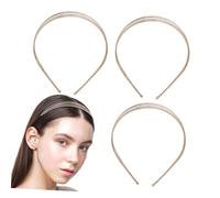 VICASKY 3 pezzi design sottile per capelli in filo metallico versatile accessorio per capelli da donna per feste di nozze e copricapo comodo ed elegante