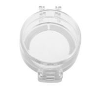 VICASKY 3 pezzi di copertura antiblocco per specchio ad alta risoluzione, viti da biliardo, protezione di sicurezza, protezione dei bottoni, serratura trasparente con sicurezza per bambini, ABS