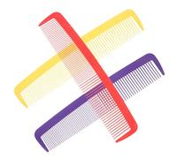 VICASKY 3 Pezzi Di Grandi Pettini Di Plastica Per Lo Styling Dei Denti Per Parrucchieri Per Barbieri Per Barbieri Per Halloween Per Da Clown Per Cosplay Per Barbieri Per