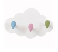 VICASKY 3 Pezzi Gancio a desivo a Forma di Nuvola in Plastica Abs | Tre Pezzi, Installazione Semplice, Rimozione senza Tracce, Uso in Cucina