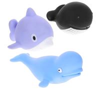 VICASKY 3 Pezzi Giocattoli da bagno del mondo sottomarino giocattolo animale giocattolo da bagno giocattoli da piscina per giocattoli doccia per giocattolo in piscina eva