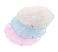 VICASKY 3 pezzi, in rete, con stampa a caldo, per ragazze, per la doccia, per maschere per capelli, per la doccia, per la doccia, per lo shampoo