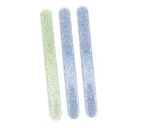 VICASKY 3 pezzi lima per unghie kit manicure manicure UV tampone dita lucidatura file kit manicure professionale strumenti manicure manicure nanogglass colore casuale
