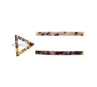 VICASKY 3 pezzi Mollette Acetato Retro Pattern Differenti Fermagli per e Quotidiano Design Geometrico