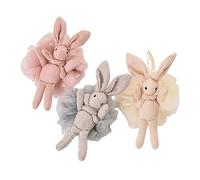 VICASKY 3 Pezzi Palla di fiori da bagno piumino da doccia coniglio accessori da bagno Giocattoli da bagno Giocattolo da bagno palla da bagno palla da doccia cotone pp