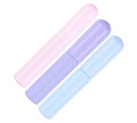 VICASKY 3 pezzi Pennello per labbra in silicone per uso professionale Spazzole per labbra riutilizzabili per applicare rossetto, balsamo per labbra e correttore
