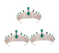 VICASKY 3 Pezzi per Bambine Tiara in Metallo Resistente Accessorio per Feste Compleanno e Fotografici Decorazione per Ragazze