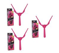 VICASKY 3 Pezzi Righello Sopracciglia Regolabile Stencil Riutilizzabile per Sopracciglia Naturali Strumento Manuale