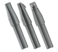 VICASKY 3 Pezzi Temperamatite per Sopracciglia Strumento Compatto in Plastica Becco d Anatra per Matite Facilità d e Trasporto