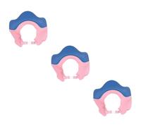 VICASKY 3 Pz cappello da shampoo per bambini shower cap cappelli per neonate cuffia da doccia neonato cappucci protettivi per le orecchie cuffia lava polipropilene (pp)